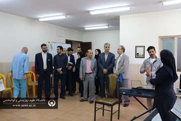 بازدید مدیرکل منابع انسانی وزارت بهداشت از مرکز رازی